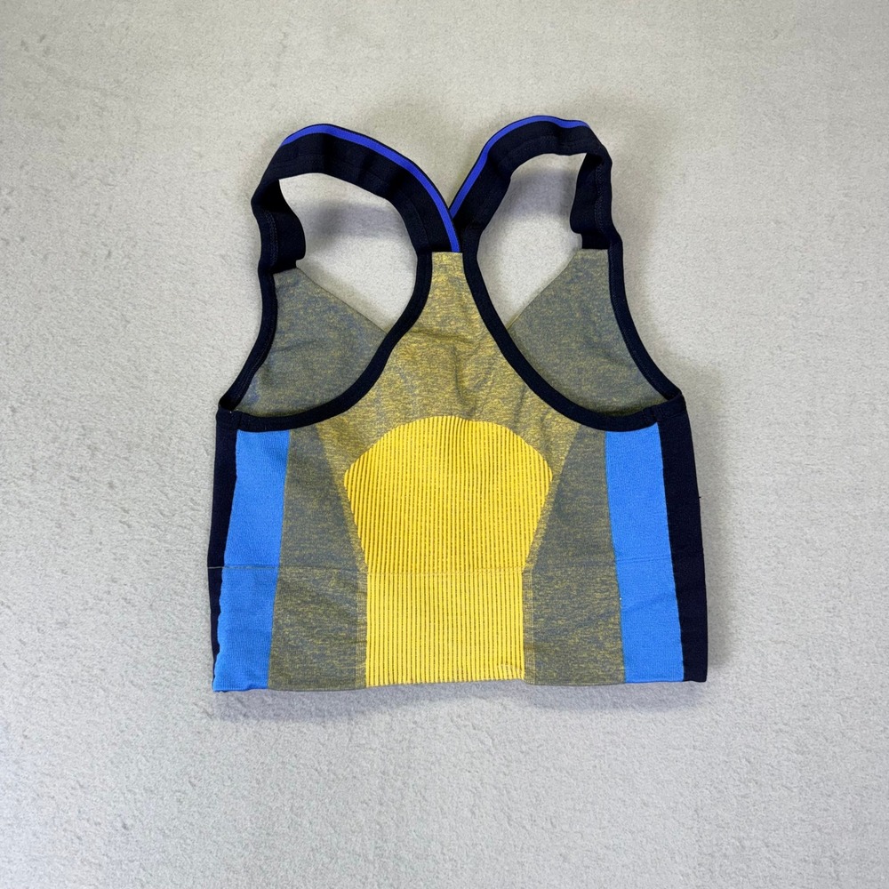 LNDR Trigger Sports Bra Colorblock Racerback XS/S Gorpcore Compression Retro - Picture 6 of 8